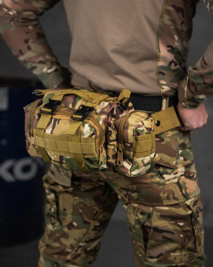 Тактична наплічна модульна сумка MOLLE на 5 л МТК ВТ7601