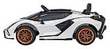 Lamborghini SIAN на акумуляторі для дітей Білий + Пульт + EVA + Free Start + Audio LED, фото 7