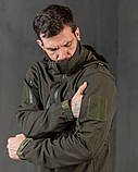 Тактична куртка софтшел Kord second generation oliva ВТ4675, фото 8