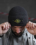 Шапка stone island denim ВТ4726, фото 3