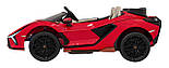Дитяча акумуляторна машинка Lamborghini SIAN Red, фото 4