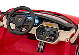 Дитяча акумуляторна машинка Lamborghini SIAN Red, фото 7