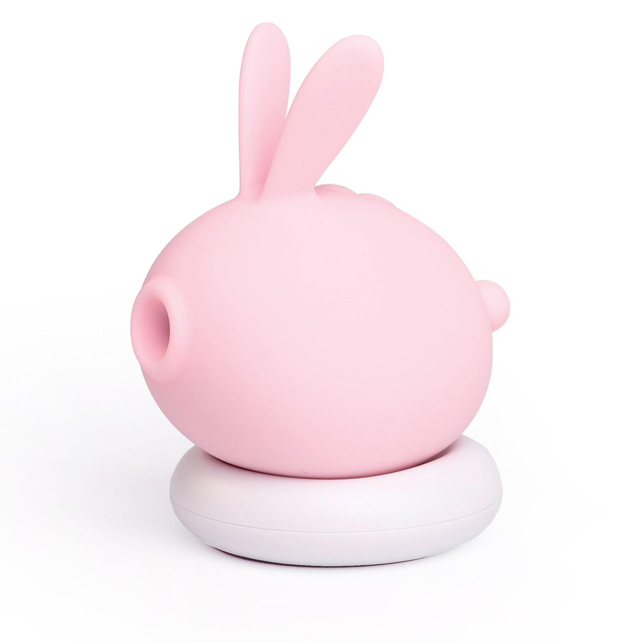 Вакуумний кліторальний стимулятор з вібрацією KISTOY Too Simple Pink, фото 1