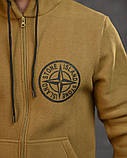Флісовий спортивний костюм Stone island coyot ВТ0552, фото 5