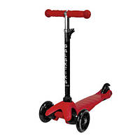 Самокат дитячий "Galaktika", триколісний (червоний)