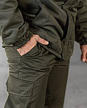 Зимовий тактичний костюм олива ВТ4734, фото 8