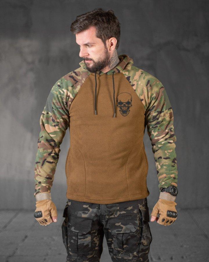 Флісування череп кайот/мульт ВТ4730, фото 1