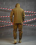 Тактичний костюм софтшел Oblivion кайот ВТ7680, фото 5