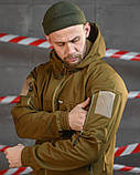 Тактичний костюм софтшел Oblivion кайот ВТ7680, фото 9