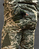 Зимовий тактичний костюм на флісі aggressor піксель ВТ7677, фото 8