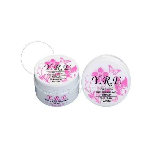 УФ Гель однофазний для нарощування нігтів YRE в асортименті, 15 г., фото 1