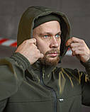 Тактичний костюм софтшел Oblivion олива ВТ0599, фото 5