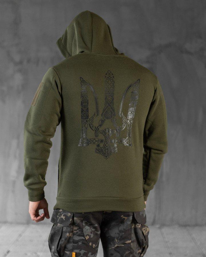 Тактична худи на флісі 7.62 герб ВТ0587, фото 1
