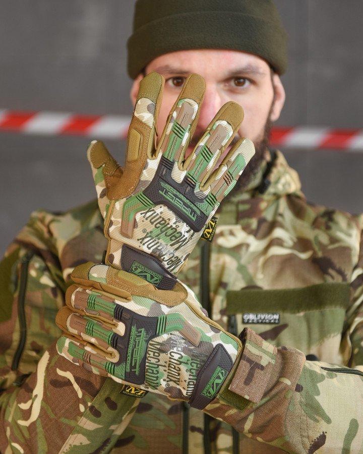 Тактичні рукавички M-Pact Mechanix ВТ6455, фото 1