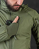 Весняна тактична куртка carrier (аналог uf pro) олива ВТ0545, фото 7