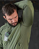 Весняна тактична куртка carrier (аналог uf pro) олива ВТ0545, фото 10