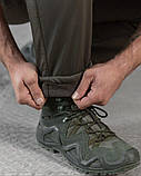 Тактичні штани SoftShell oliva з гумкою ВТ7618, фото 6