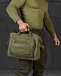 Сумка адміністративна тактична СКГ olive ВТ0529, фото 2