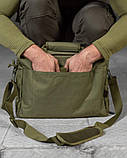 Сумка адміністративна тактична СКГ olive ВТ0529, фото 4