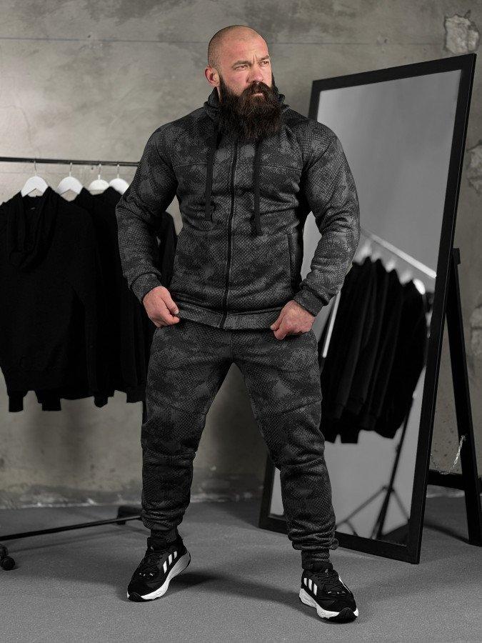 Зимовий спортивний костюм PREDATOR grey ВТ0512