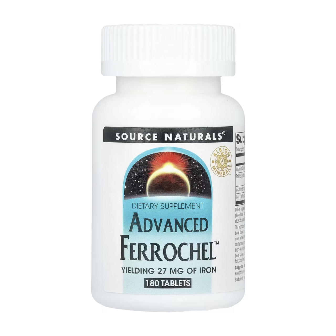 Advanced Ferrochel™ 27mg - 180 tabs, фото 1