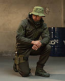 Демісезонний тактичний костюм софтшол Softshell ROCKET олива НП4862, фото 3