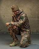 Демісезонний тактичний костюм софтшель Softshell rocket піксель НП4862, фото 4