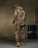 Демісезонний тактичний костюм софтшель Softshell rocket піксель НП4862, фото 5