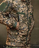 Демісезонний тактичний костюм софтшель Softshell rocket піксель НП4862, фото 9