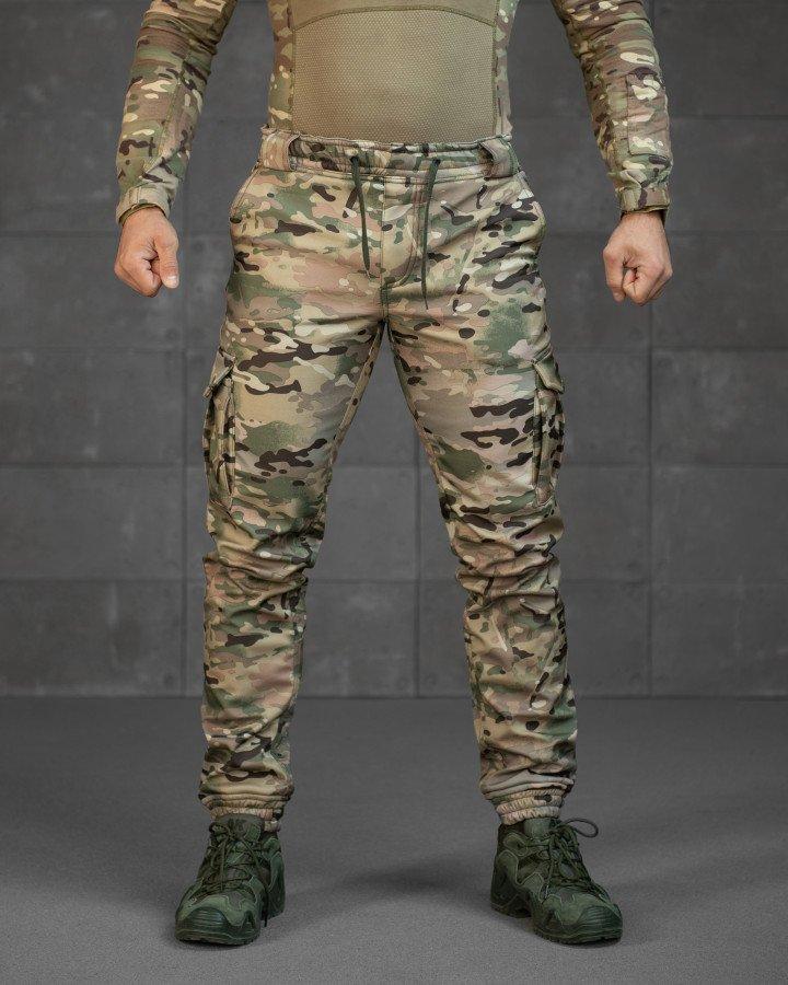 Зимові штани soft shell BANDIT мультикам ТР6411