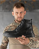 Зимові черевики Берці shaved black mex НП4890, фото 6
