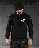 Худі maklin black череп НП4964, фото 2