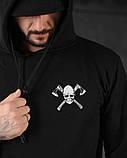 Худі maklin black череп НП4964, фото 4
