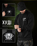 Худі maklin black череп НП4964, фото 6