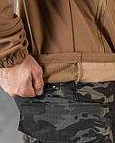 Тактична куртка анорак софтшел seul coyot НП4944, фото 10