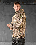 Тактична куртка анорак софтшел seul піксель НП4942, фото 3