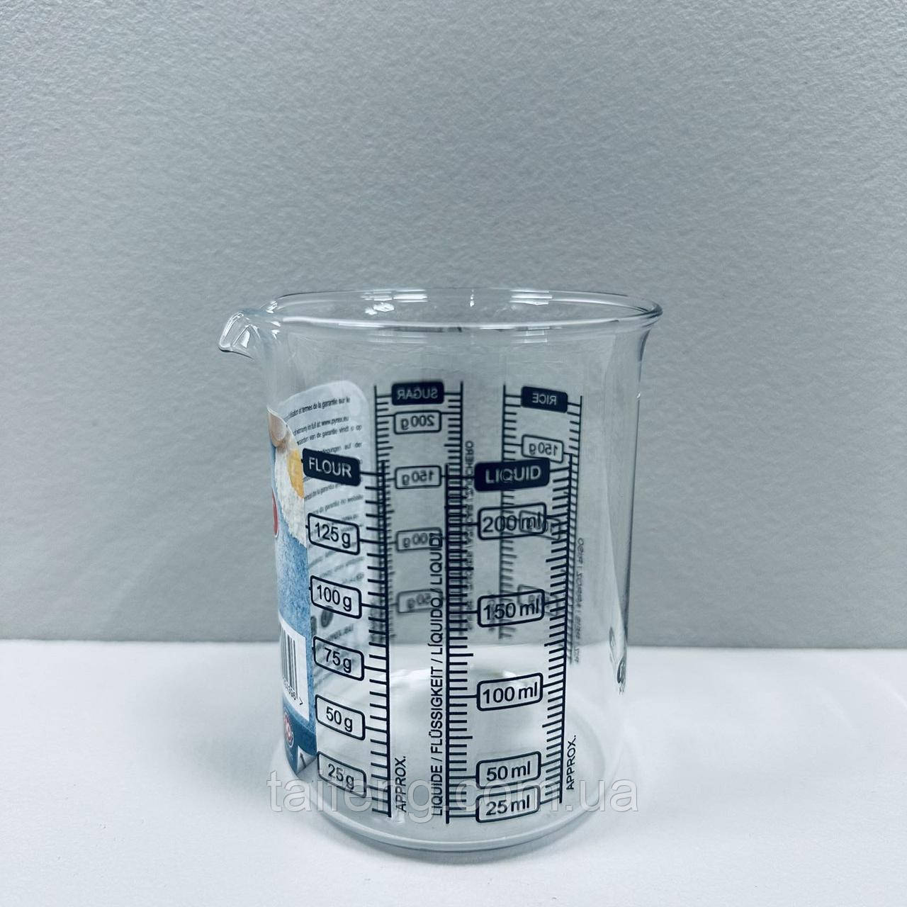 Мірний стакан стікляний 250 мл PYREX Kitcken Lab LABBK25/7640
