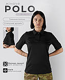 Жіноче поло black НП4951, фото 2