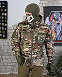 Тактична курточка софтшел recruit мультикам НП4886, фото 3