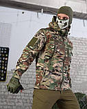 Тактична курточка софтшел recruit мультикам НП4886, фото 10