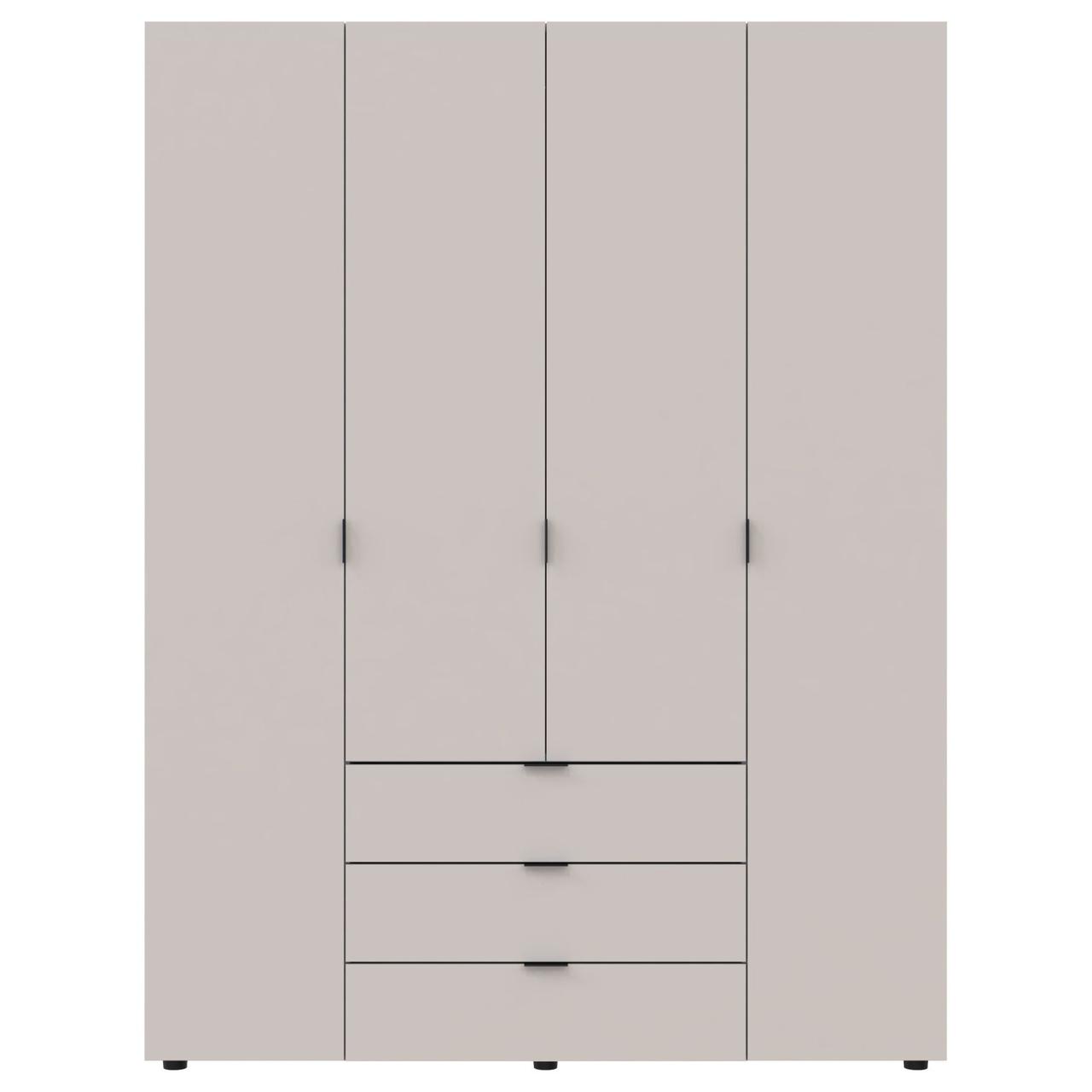 Шафа розпашна для одягу Doros Гелар 155х49,5х203,4 см Кашемір (DRS-011168), фото 1