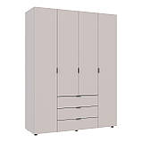 Шафа розпашна для одягу Doros Гелар 155х49,5х203,4 см Кашемір (DRS-011168), фото 3