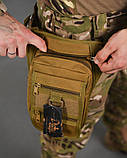 Сумка тактична на стегно SILVER KNIGHT кайот РА4981, фото 4