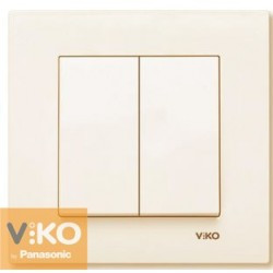Выключатель 2-й Крем Karre Viko, 90960102