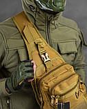 Рюкзак тактичний (Сумка-слінг) SILVER KNIGHT cayot к6 3-0 3-2, фото 3