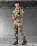 Зимовий тактичний костюм софтшел single sword jumper (подвійний фліс), фото 4