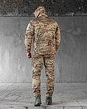 Зимовий тактичний костюм софтшел single sword jumper (подвійний фліс), фото 5