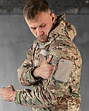 Зимовий тактичний костюм софтшел single sword jumper (подвійний фліс), фото 7
