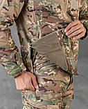 Зимовий тактичний костюм софтшел single sword jumper (подвійний фліс), фото 10
