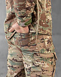 Зимовий тактичний костюм софтшел single sword jumper (подвійний фліс), фото 11